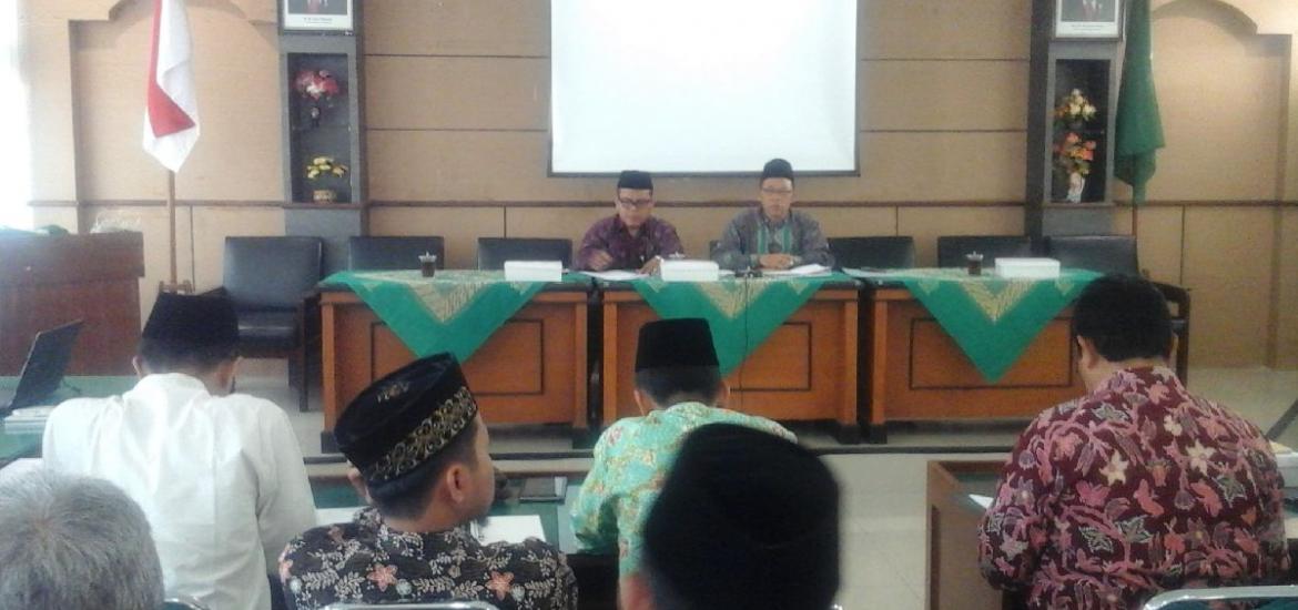 Rakor Wisuda Tahfidz Kemenag Bantul Mengangkat Harkat Martabat Madrasah