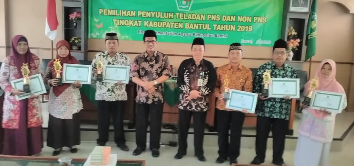 Penyuluh teladan Kabupaten Bantul
