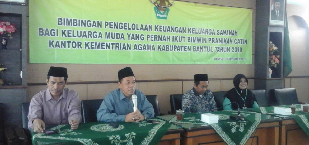 Kakankemenag beri sambutan