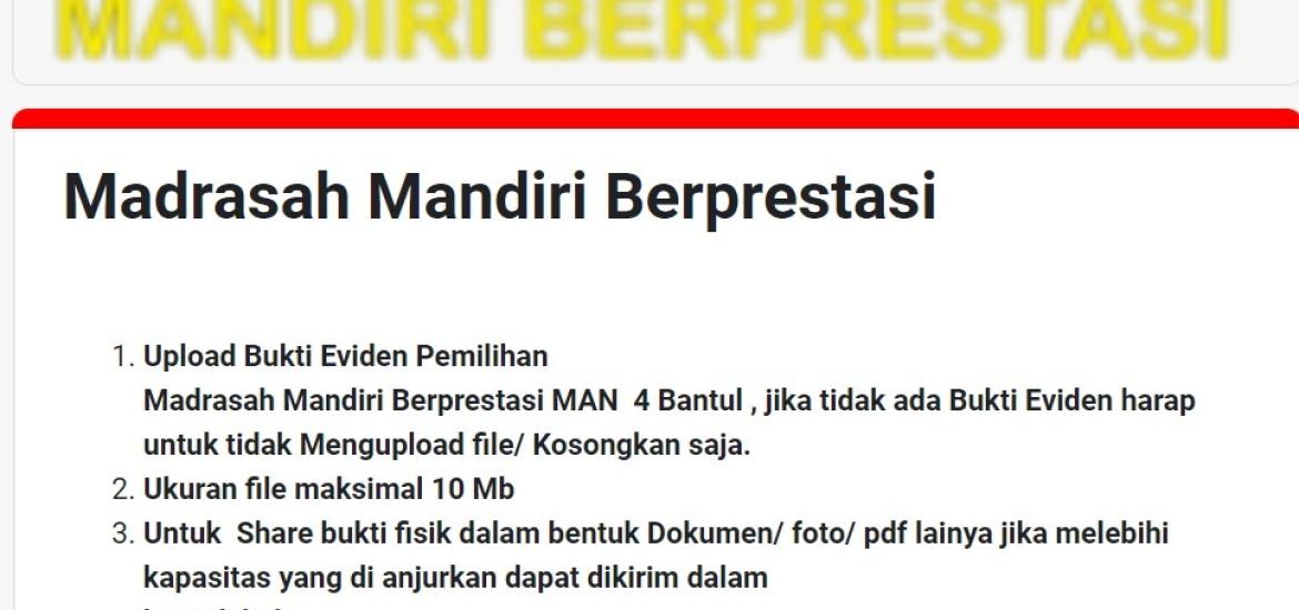 MAN 4 Bantul