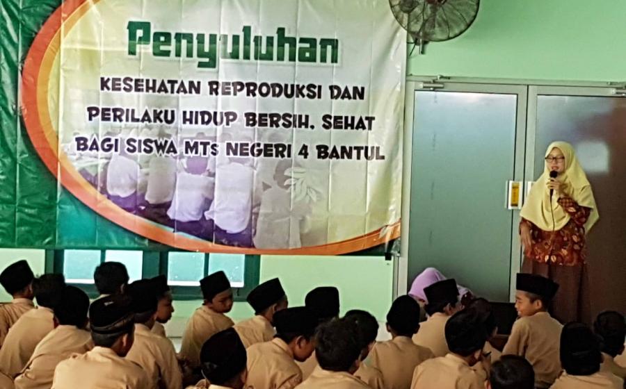 Penyuluhan siswa MTsN 4
